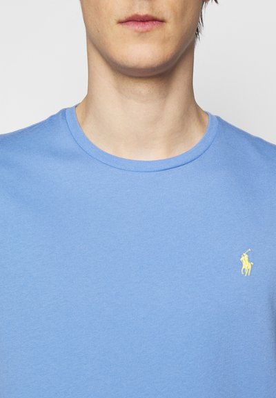 Polo Ralph Lauren CUSTOM SLIM FIT JERSEY CREWNECK T-SHIRT - T-shirt básica - cabana blue