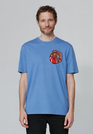 watapparel SEEMANN - T-shirt print - bright blue