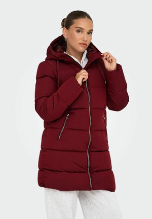 ONLDOLLY LONG PUFFER OTW - Wintermantel - cabernet