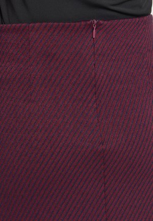 ICHI, IHKATE TWILLISH SK - Minifalda - port royale dark blue