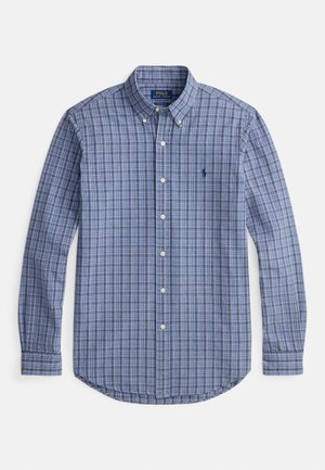CUSTOM FIT BRUSHED OXFORD SHIRT - Πουκάμισο - 7033a blue heather multi