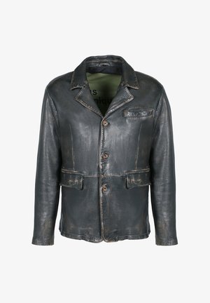 Freaky Nation MR DETROIT-FN - Leather jacket - used black