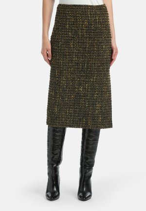 Luisa Spagnoli FROSINONE - A-linjainen hame - verde marrone