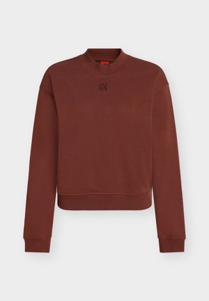 HUGO, DAXANDRIA - Sudadera - brown overflow