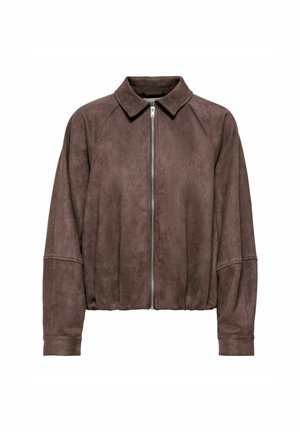 JDY, BOMBER JACKET JDYCORA BOMBER JACKET - Veste en similicuir - bracken