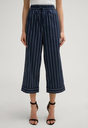 Pantaloni - navy weiß