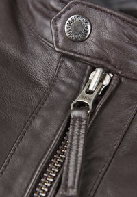 Mustang Lederjacke - dark brown
