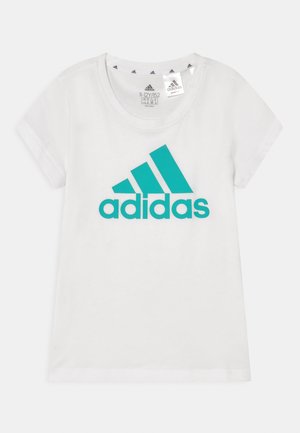 T-shirt imprimé - white/semi mint rush