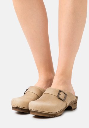 Zoccoli In Pelle Sanita Caroline - Originali Danesi Con Suola Legno, Fatto A Mano - Foto 5