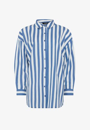 Yours Clothing, PLUS SIZE BLOUSES & SHIRTS - Button-down blouse - blue