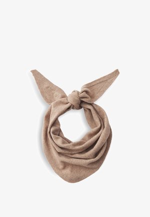 OPUS, SOFT MELANGE TEXTURE - Halsdoek - light mocca