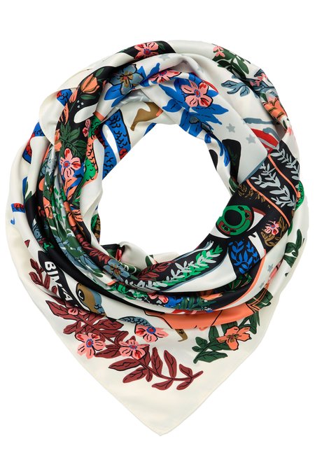 lacets foulard