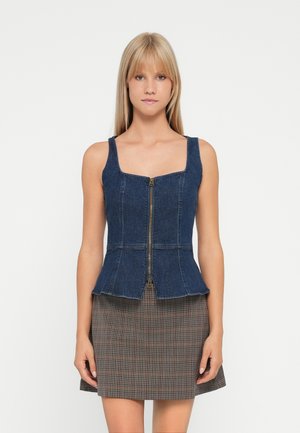 DK PALMER - Topper - dark wash