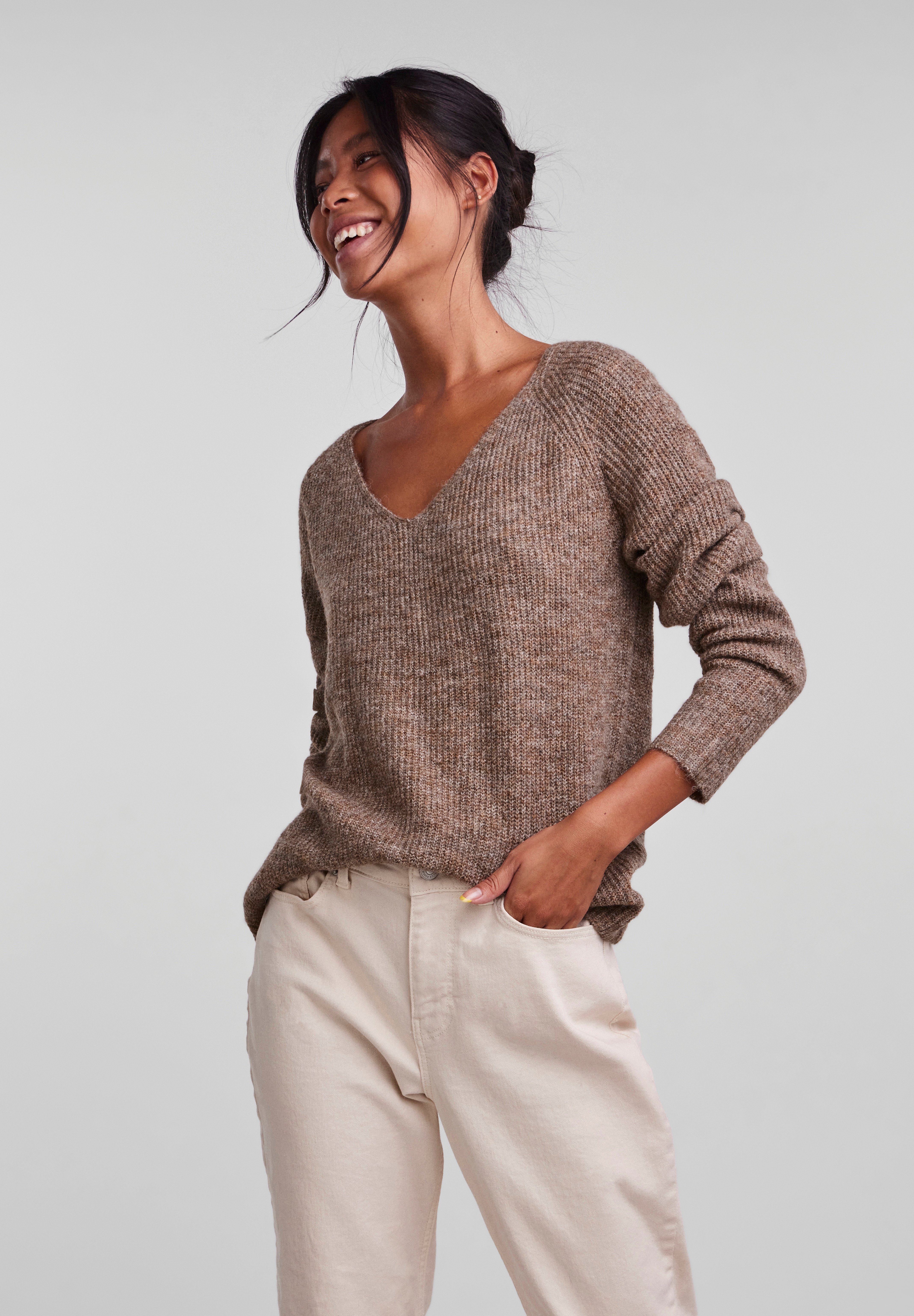 PIECES Pullover PCELLEN - Maglia Donna In Maglia Morbida, Taglio Classico