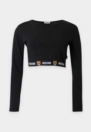 Moschino Underwear, UPPER GARMENT - Блуза с дълги ръкави - nero
