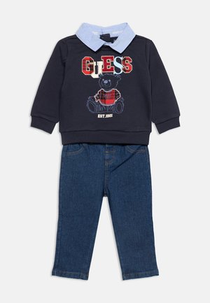 Guess, SET - Суитшърт - smart blue