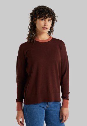 SHEARER - Jumper - dark brown