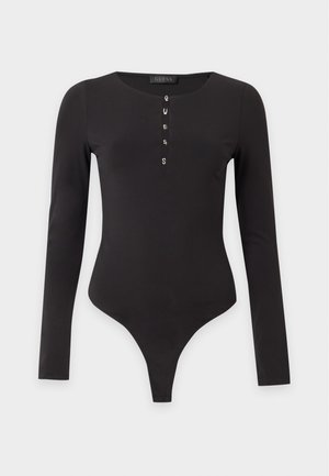 Guess, LOGO ZANITA - T-shirt à manches longues - jet black