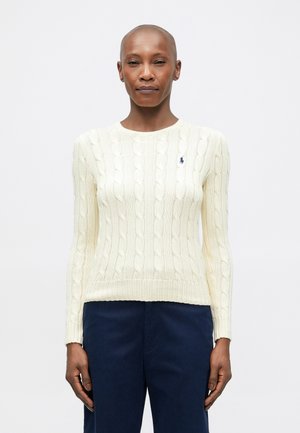 JULIANNA LONG SLEEVE PULLOVER - Svetr - cream