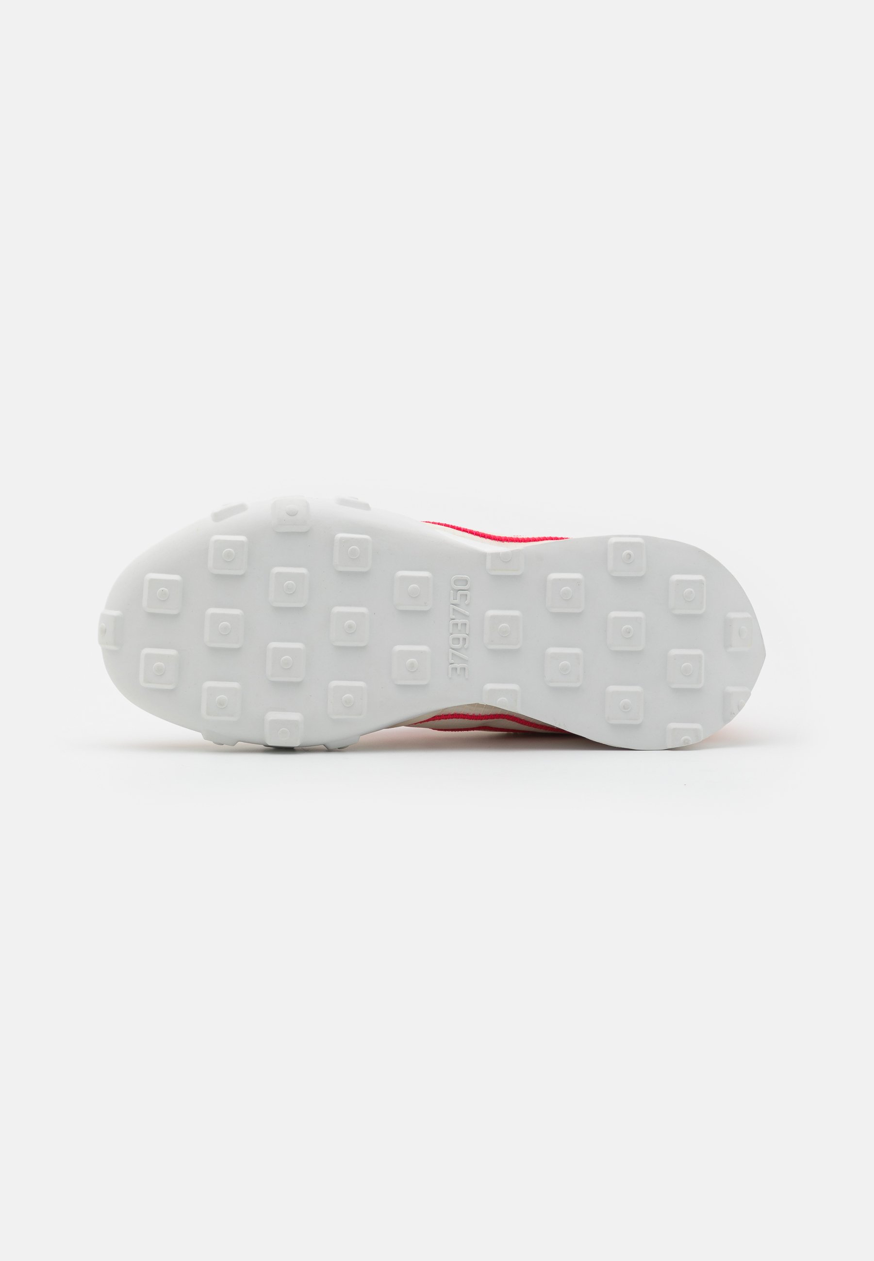 Nike Sportswear WAFFLE RACER - Baskets basses - monarch/siren red/pearl  white/beige - ZALANDO.FR