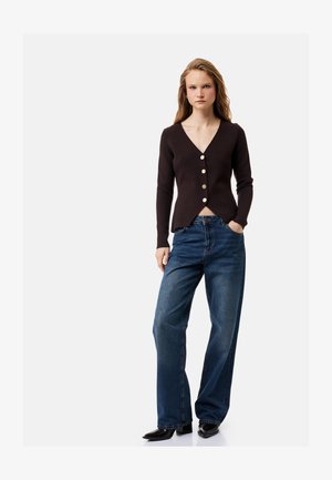 Koton BUTTONED - Neuletakki - brown