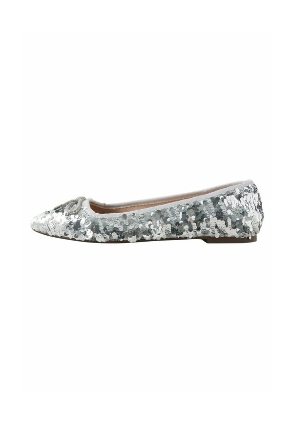 Klassischer Ballerina - silver sequin