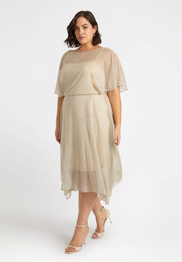 Freizeitkleid - beige