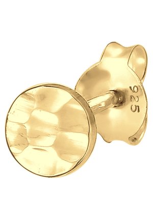 BASIC STRUCTURED - Én ørering - gold-coloured