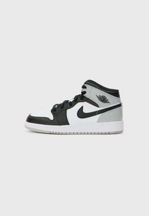 AIR JORDAN 1 UNISEX - Baskets montantes - white/black/smoke grey