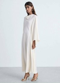 Mango Maxi šaty - off-white