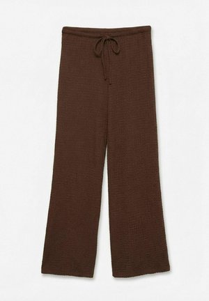Vero Moda Curve, HOSE VMANITA HOHE TAILLE HOSE - Pantalon classique - cocoa brown