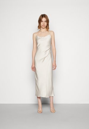 CHANTELLE DRAPE MIDI DRESS - Cocktail dress / Party dress - champagne