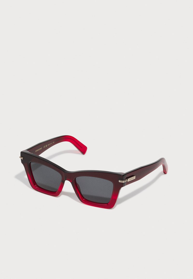 FERRAGAMO Saulesbrilles - dark red