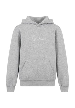 SMALL SIGNATURE ESSENTIAL - Hoodie - grey