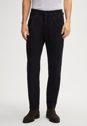 BUNDFALTEN LEAD - Trousers - schwarz