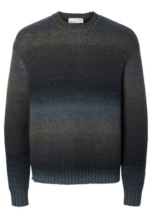 Selected, SLHGAARD RELAXED CREW NECK - Πουλόβερ - sky captain