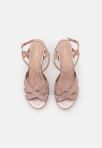 Menbur Sandály na vysokém podpatku - rose gold-coloured