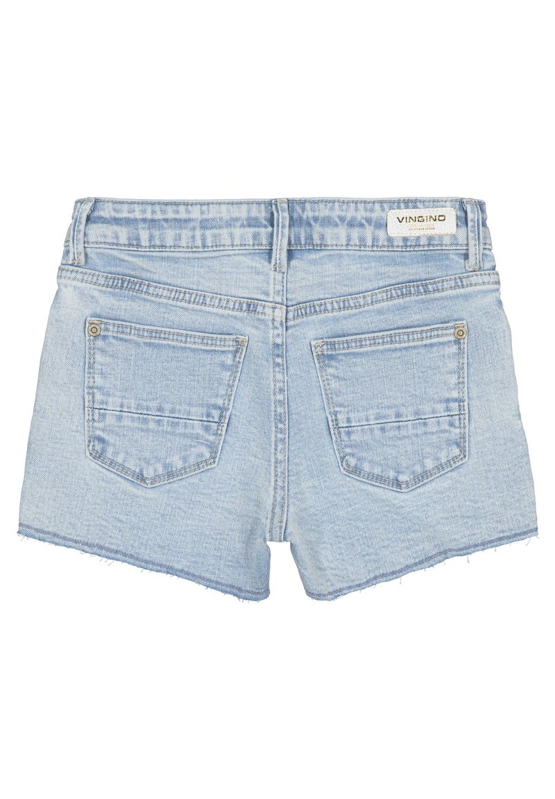 Kinder Jeggings | Vingino DAFINA LEMON Jeans Shorts light bleach/blau - FS99740 Kinder Jeggings | Vingino DAFINA LEMON Jeans Shorts light bleach/blau - FS99740