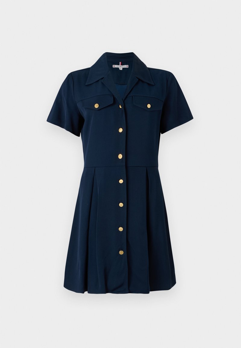 Tommy Hilfiger MINI DRESS - Shirt dress - dark night navy/dark blue - Zalando.co.uk Tommy Hilfiger MINI DRESS - Shirt dress - dark night navy/dark blue - Zalando.co.uk