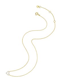 MIT ZIRKONIA - Kaklarota - gold-coloured