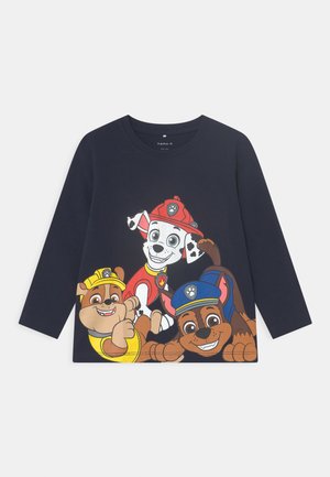 NMMOTHA PAWPATROL - Long sleeved top - dark sapphire