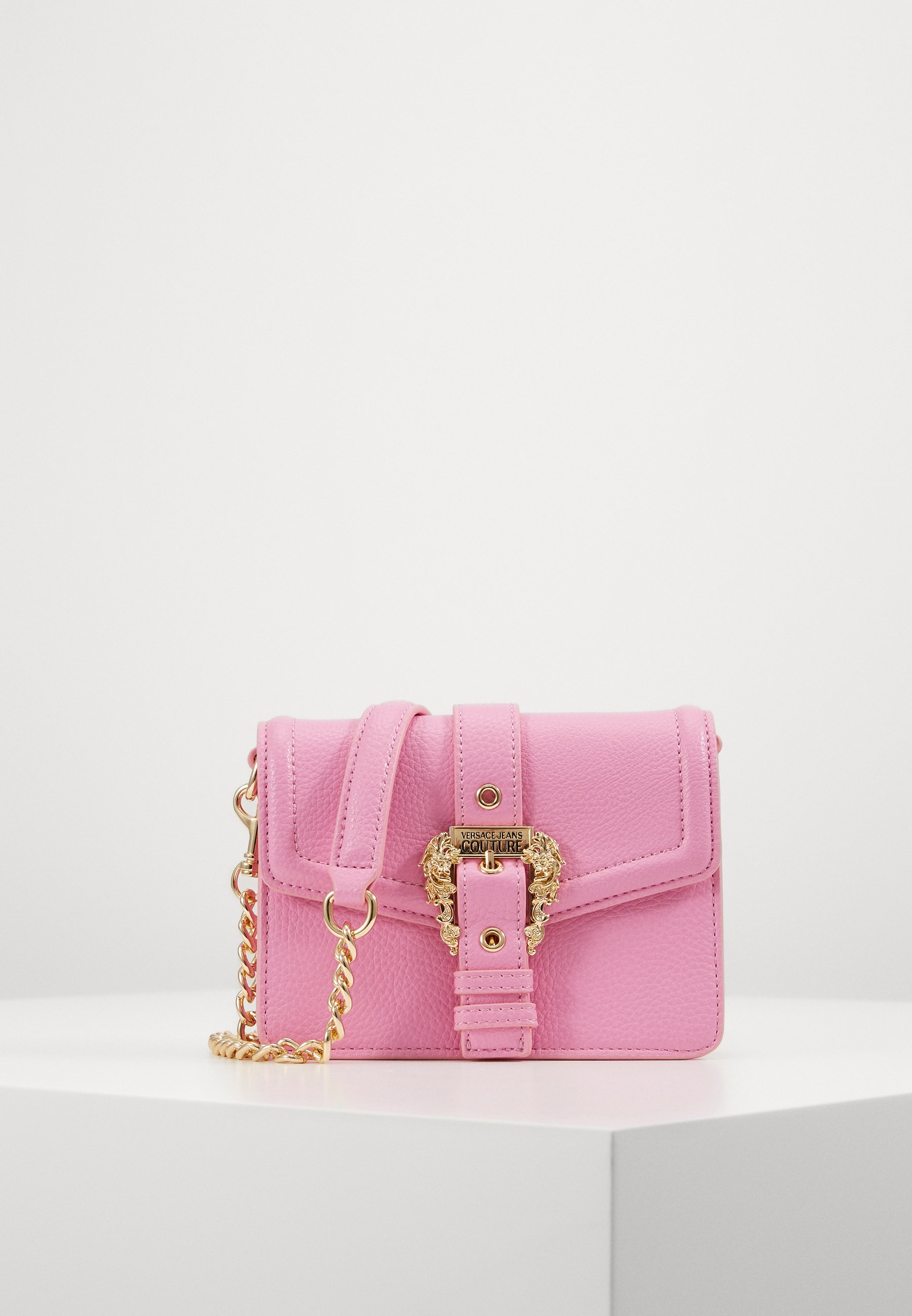 Versace Jeans Couture DISCOBAGCOUTURE Skulderveske rosa Pink BAG WITH APPLICATION | Versace Jeans Couture