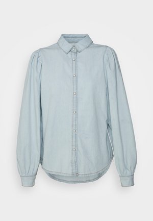 Blus - light-blue denim