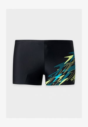 Speedo, MEDLEY LOGO AQUASHORT - Badeshorts - anthracite/hyper teal