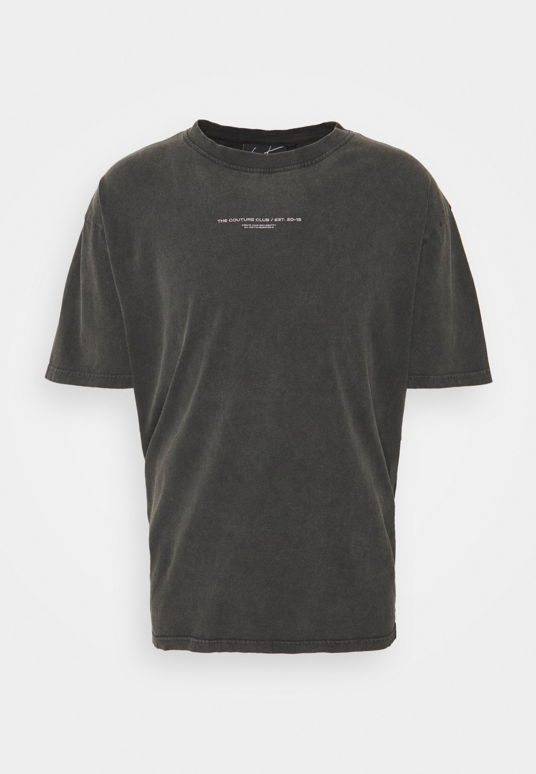 washed grey oversized t shirt