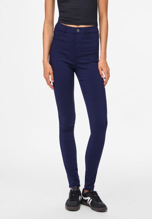 Pieces PCHIGH NOOS - Jeggings - maritime blue