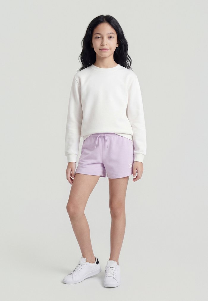 Converse GRAPHIC SHORT - Tracksuit bottoms - lavender latte