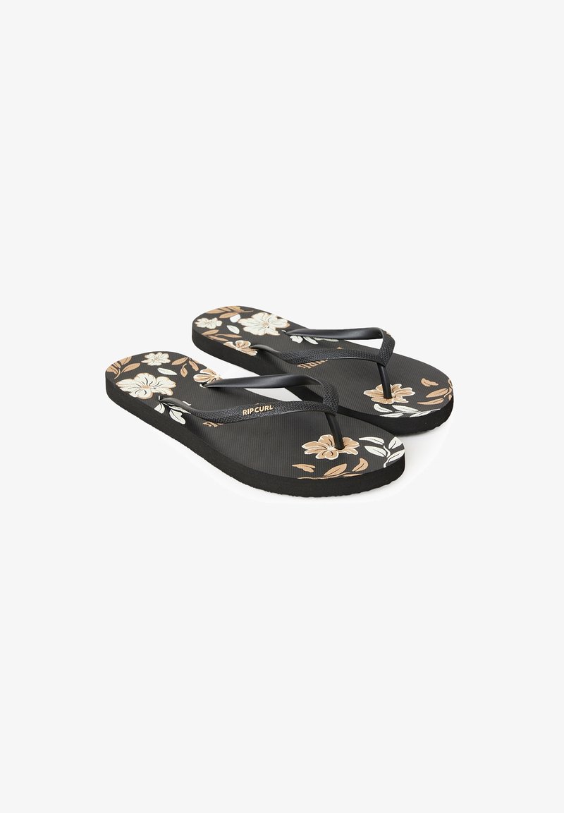 Rip Curl MIXED BLOOM - Sandales tongs - black