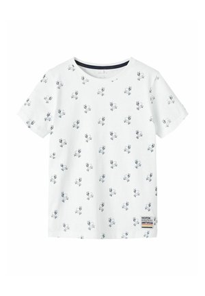T-shirt imprimé - bright white