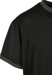 Urban Classics RINGER TEE - Paprasti marškinėliai - blackbird black
